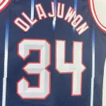 1996/97 Houston Rockets Mitchell & Ness Retro Hakeem Olajuwon #34 Men's Jersey