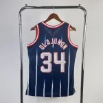 1996/97 Houston Rockets Mitchell & Ness Retro Hakeem Olajuwon #34 Men's Jersey