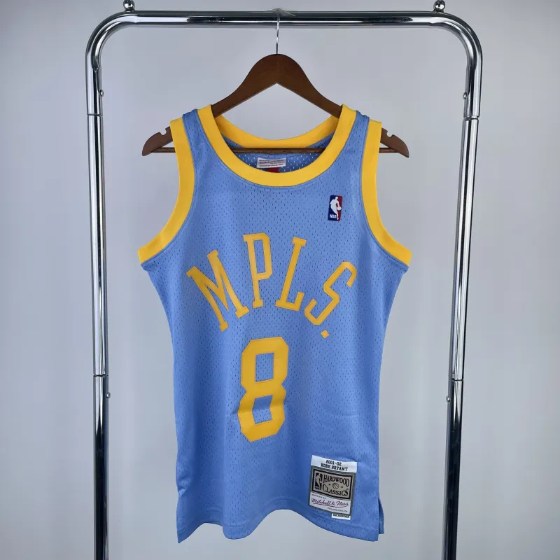 Los Angeles Lakers Mitchell & Ness Retro Kobe Bryant #8 Blue Men’s Jersey