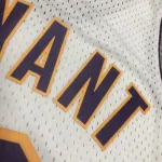 Los Angeles Lakers Mitchell & Ness Retro V-Neck Kobe Bryant #8 White Men’s Jersey