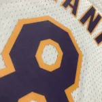 Los Angeles Lakers Mitchell & Ness Retro V-Neck Kobe Bryant #8 White Men’s Jersey