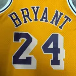 Los Angeles Lakers Mitchell & Ness Retro Kobe Bryant #24 Yellow Men’s Jersey