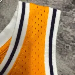Los Angeles Lakers Mitchell & Ness Retro Kobe Bryant #24 Yellow Men’s Jersey