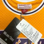 Los Angeles Lakers Mitchell & Ness Retro Kobe Bryant #24 Yellow Men’s Jersey