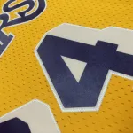 Los Angeles Lakers Mitchell & Ness Retro Kobe Bryant #24 Yellow Men’s Jersey