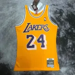 Los Angeles Lakers Mitchell & Ness Retro Kobe Bryant #24 Yellow Men’s Jersey