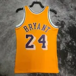 Los Angeles Lakers Mitchell & Ness Retro Kobe Bryant #24 Yellow Men’s Jersey