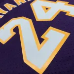 2008/09 Los Angeles Lakers Mitchell & Ness Retro V-Neck Kobe Bryant #24 Purple Men’s Jersey