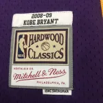 2008/09 Los Angeles Lakers Mitchell & Ness Retro V-Neck Kobe Bryant #24 Purple Men’s Jersey