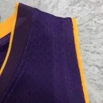 2008/09 Los Angeles Lakers Mitchell & Ness Retro V-Neck Kobe Bryant #24 Purple Men’s Jersey
