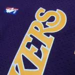 2008/09 Los Angeles Lakers Mitchell & Ness Retro V-Neck Kobe Bryant #24 Purple Men’s Jersey