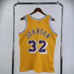 Los Angeles Lakers Mitchell & Ness Retro Magic Johnson #32 Yellow Men’s Jersey