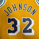 Los Angeles Lakers Mitchell & Ness Retro Magic Johnson #32 Yellow Men’s Jersey