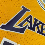 Los Angeles Lakers Mitchell & Ness Retro Magic Johnson #32 Yellow Men’s Jersey