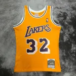 Los Angeles Lakers Mitchell & Ness Retro Magic Johnson #32 Yellow Men’s Jersey