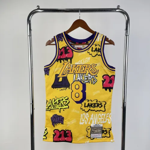 1996/97 Los Angeles Lakers Mitchell & Ness Retro Kobe Bryant #8 Men's Jersey