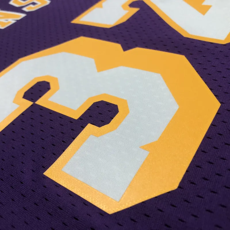 Los Angeles Lakers Mitchell & Ness Retro Magic Johnson #32 Purple Men’s Jersey