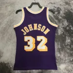 Los Angeles Lakers Mitchell & Ness Retro Magic Johnson #32 Purple Men’s Jersey