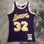 Los Angeles Lakers Mitchell & Ness Retro Magic Johnson #32 Purple Men’s Jersey