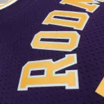 Los Angeles Lakers Mitchell & Ness Retro Dennis Rodman #73 Purple Men’s Jersey