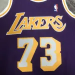 Los Angeles Lakers Mitchell & Ness Retro Dennis Rodman #73 Purple Men’s Jersey