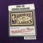Los Angeles Lakers Mitchell & Ness Retro Dennis Rodman #73 Purple Men’s Jersey