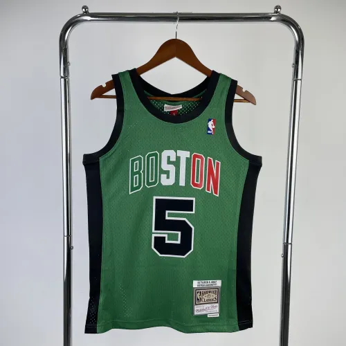 Boston Celtics Mitchell & Ness Retro Kevin Garnett #5 Men's Jersey