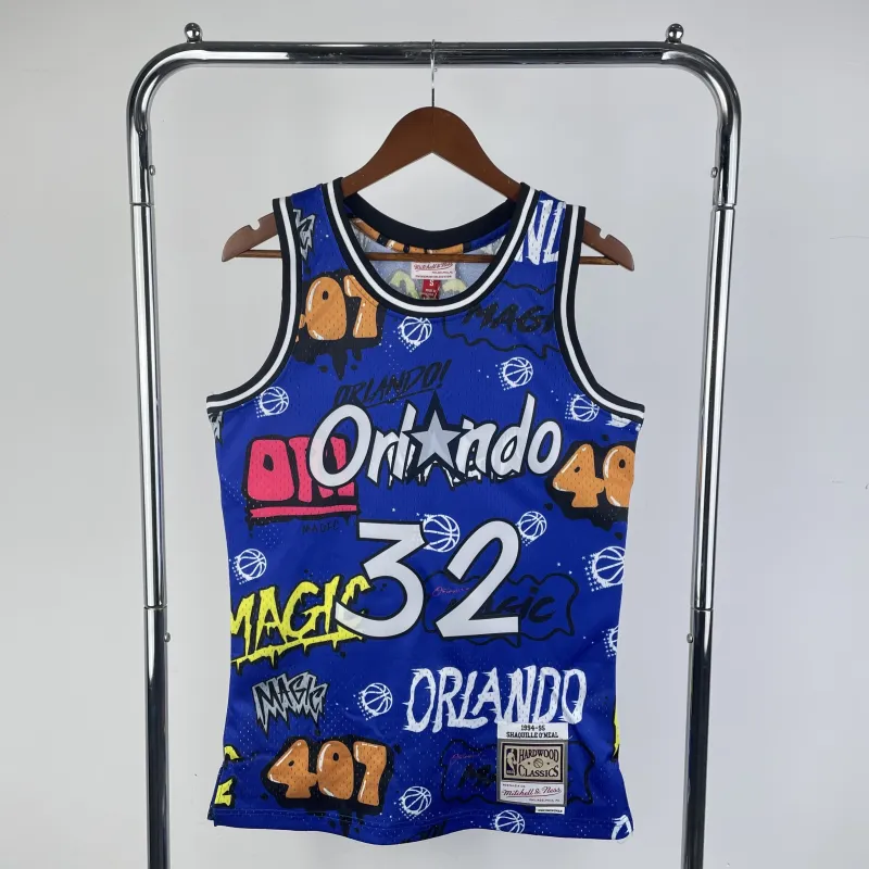 Orlando Magic Mitchell & Ness Classic Shaquille O’Neal #32 herenshirt