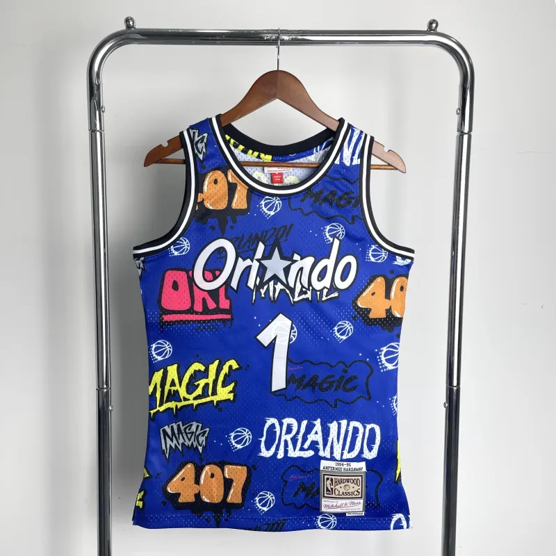 Orlando Magic Mitchell & Ness Classic Penny Hardaway #1 Men’s Jersey