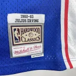 Philadelphia 76ers Mitchell & Ness Retro Blue Julius Erving #6 Heren Jersey