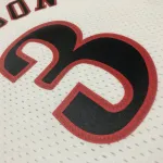Maglietta da uomo Philadelphia 76ers Mitchell & Ness Retro White Allen Iverson #3