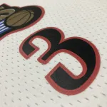 Maglietta da uomo Philadelphia 76ers Mitchell & Ness Retro White Allen Iverson #3