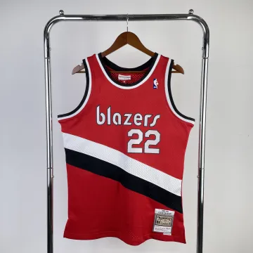 1983/94 Portland Trail Blazers Mitchell & Ness Retro Clyde Drexler #22 Jersey | NBA Swingman Jersey