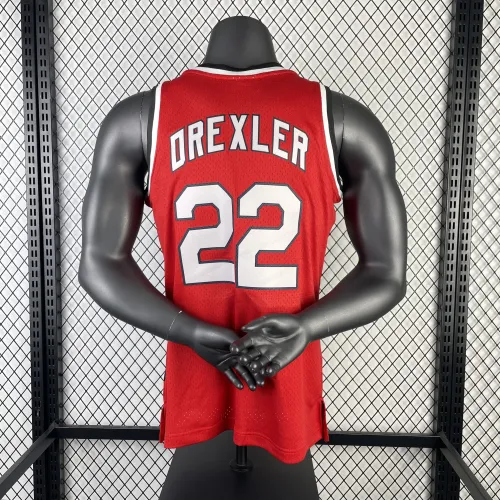 1983/94 Portland Trail Blazers Mitchell & Ness Retro Clyde Drexler #22 Jersey | NBA Swingman Jersey
