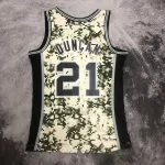 San Antonio Spurs Mitchell & Ness Retro Tim Duncan #21 Jersey | NBA Swingman Jersey