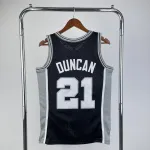 1998/99 San Antonio Spurs Mitchell & Ness Retro Black Tim Duncan #21 Jersey | NBA Swingman Jersey