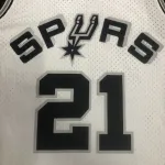 1998/99 San Antonio Spurs Mitchell & Ness Retro White Tim Duncan #21 Jersey | NBA Swingman Jersey