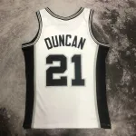1998/99 San Antonio Spurs Mitchell & Ness Retro White Tim Duncan #21 Jersey | NBA Swingman Jersey