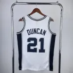 1998/99 San Antonio Spurs Mitchell & Ness Retro White Tim Duncan #21 Jersey | NBA Swingman Jersey