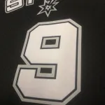 2002/03 San Antonio Spurs Mitchell & Ness Retro Black Tony Parker #9 Jersey | NBA Swingman Jersey