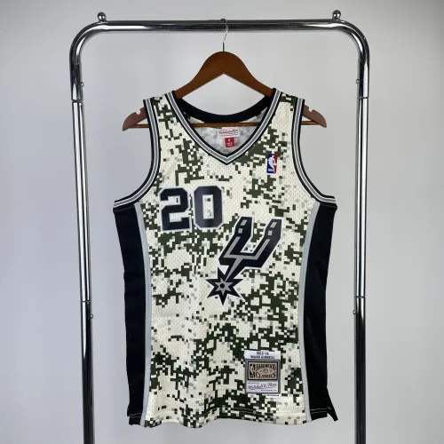 San Antonio Spurs Mitchell & Ness Retro Manu Ginobili #20 Jersey | NBA Swingman Jersey