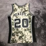 San Antonio Spurs Mitchell & Ness Retro Manu Ginobili #20 Jersey | NBA Swingman Jersey