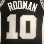 San Antonio Spurs Mitchell & Ness Retro Black Jeremy Sochan #10 Jersey | NBA Swingman Jersey