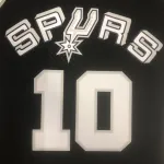 San Antonio Spurs Mitchell & Ness Retro Black Jeremy Sochan #10 Jersey | NBA Swingman Jersey