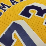 Los Angeles Lakers Mitchell & Ness Retro Dennis Rodman #73 Yellow Men’s Jersey