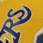 Los Angeles Lakers Mitchell & Ness Retro Dennis Rodman #73 Yellow Men’s Jersey