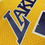 Los Angeles Lakers Mitchell & Ness Retro Dennis Rodman #73 Yellow Men’s Jersey