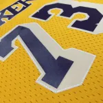 Los Angeles Lakers Mitchell & Ness Retro Dennis Rodman #73 Yellow Men’s Jersey