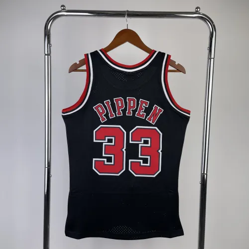 Camiseta Chicago Bulls Mitchell & Ness Retro Scottie Pippen #33 Hombre