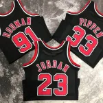 Chicago Bulls Mitchell & Ness Retro Michael Jordan #23 Men's Jersey